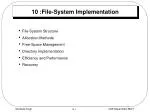 Comprehensive Overview of File System Structures and Management Techniques - slide 1