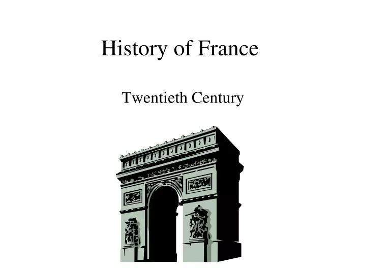 history of france
