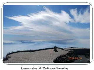 Image courtesy: Mt. Washington Observatory