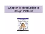 Chapter 1: Introduction to Design Patterns