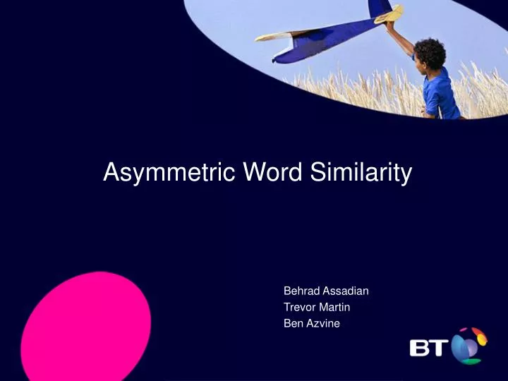 asymmetric word similarity