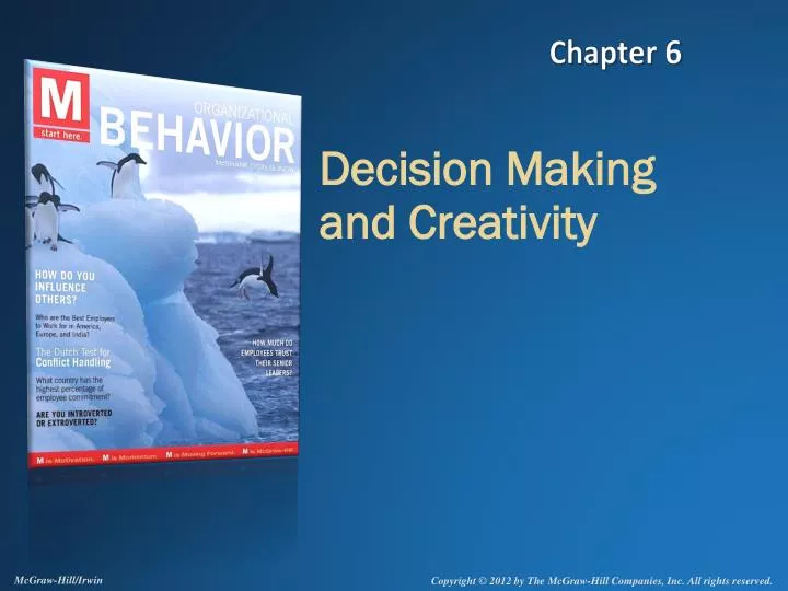 decision making and creativity