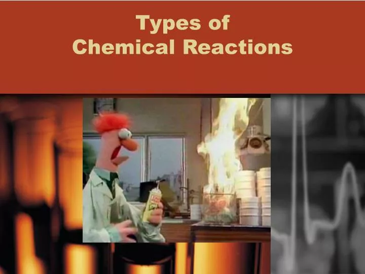 types of chemical reactions