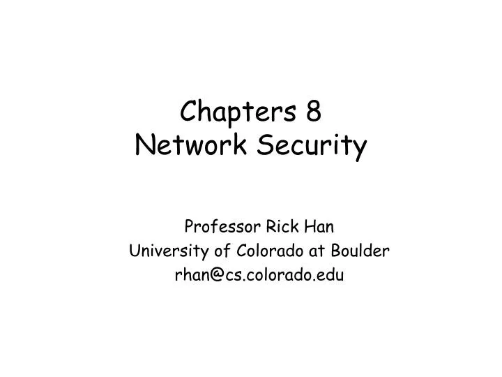 chapters 8 network security