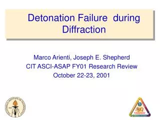 Detonation Failure during Diffraction