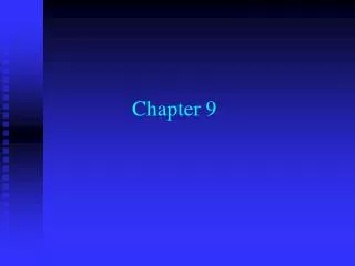 chapter 9