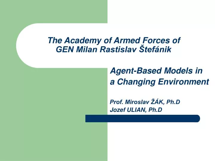 the academy of armed forces of gen milan rastislav tef nik