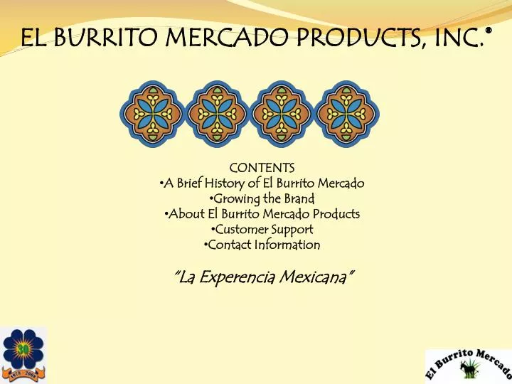 el burrito mercado products inc