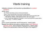 Implementing Viterbi Algorithm for Parameter Estimation in HMMs with Pseudocounts - slide 1