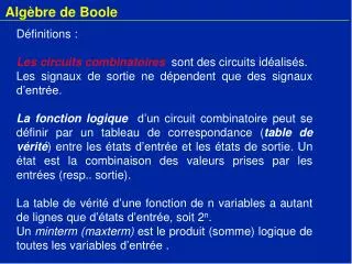 alg bre de boole
