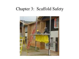 Chapter 3: Scaffold Safety