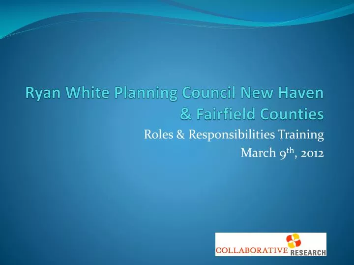 ryan white planning council new haven fairfield counties