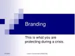 Branding - slide 1