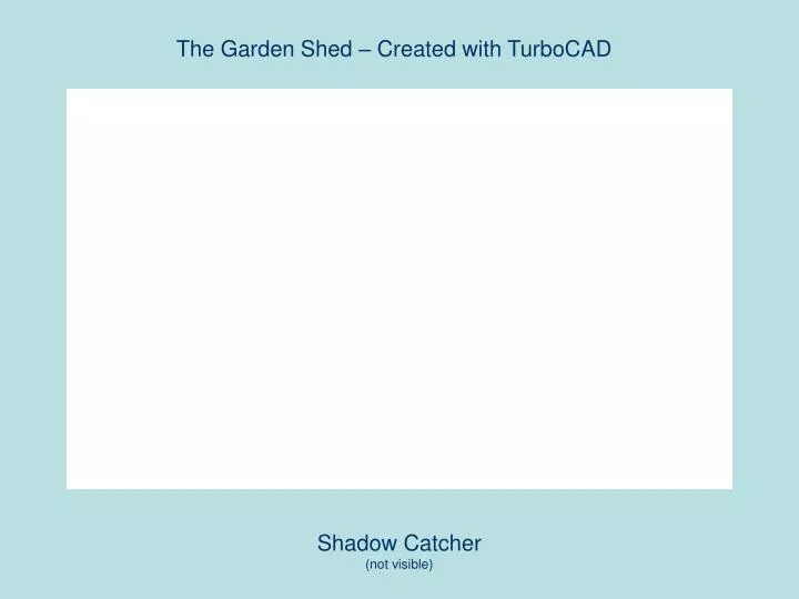 shadow catcher not visible
