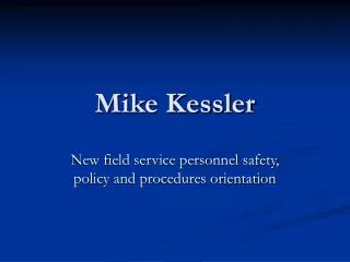 Mike Kessler