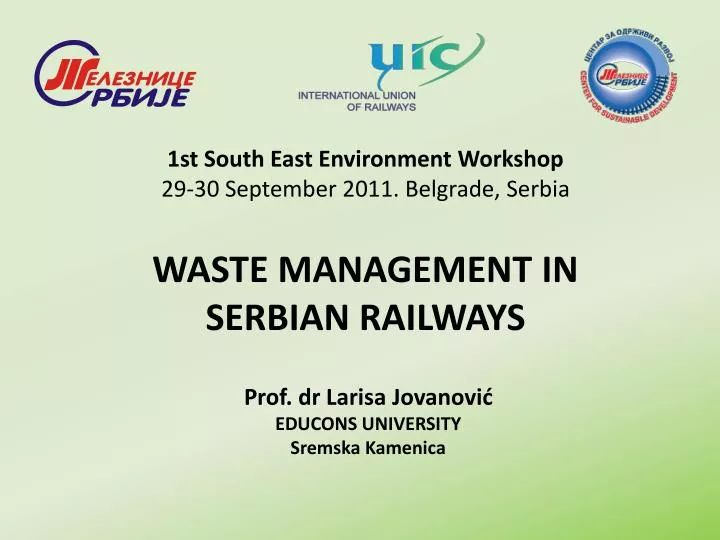 waste management in serbian railways