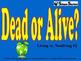 Living vs. Nonliving #2