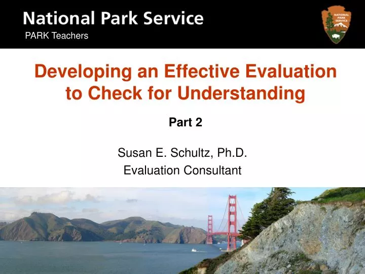 developing an effective evaluation to check for understanding part 2