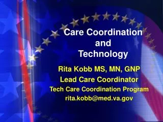 Care Coordination and Technology