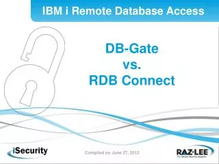 DB-Gate vs. RDB Connect