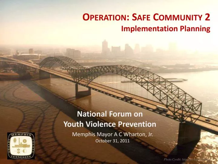operation safe community 2 implementation planning
