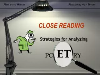 Strategies for Analyzing