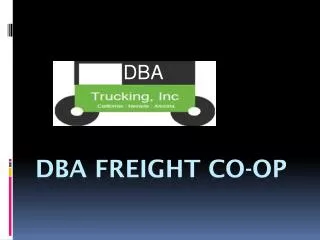 DBA Freight Co-op