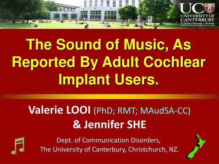 the sound of music as reported by adult cochlear implant users