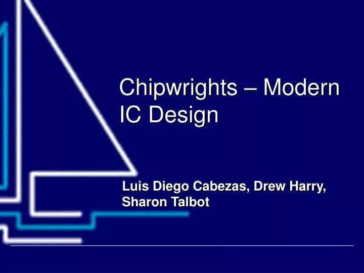 chipwrights modern ic design
