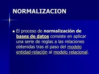 normalizacion