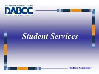 Student Services