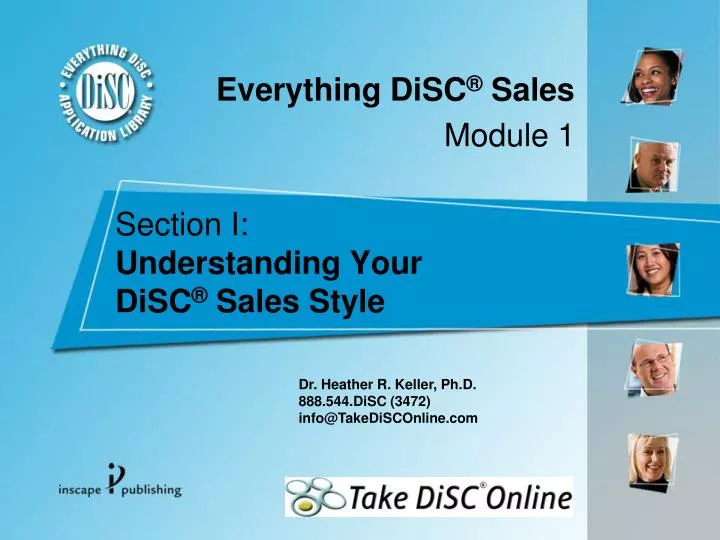 section i understanding your disc sales style