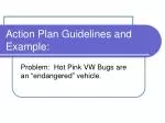 Action Plan Guidelines and Example: - slide 1
