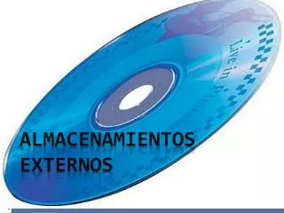 almacenamientos externos