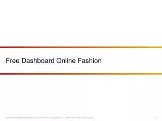 Free Dashboard Online Fashion
