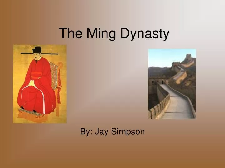 the ming dynasty