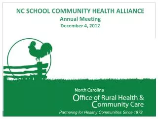 Partnering for Healthy Communities Since 1973