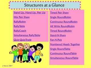 Structures at a Glance