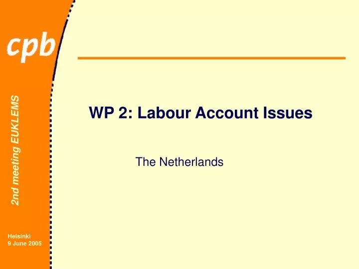wp 2 labour account issues
