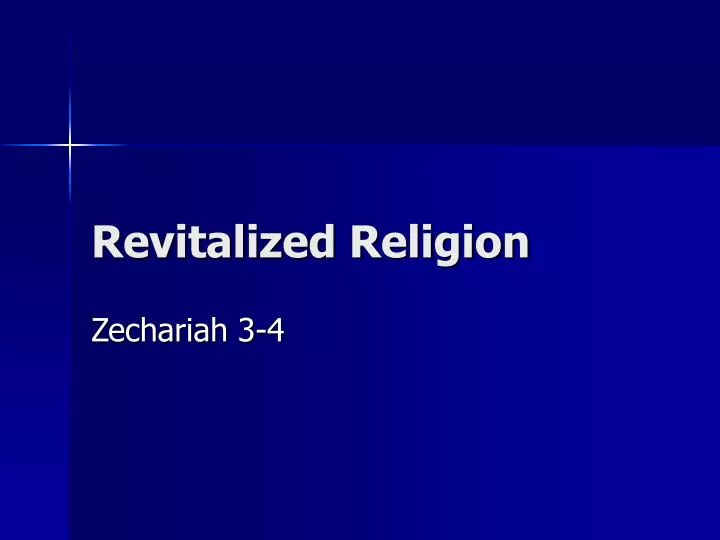revitalized religion