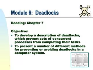 Module 6: Deadlocks