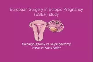 Salpingo(s)tomy vs salpingectomy impact on future fertility