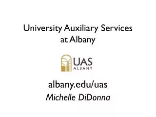 University Auxiliary Services at Albany