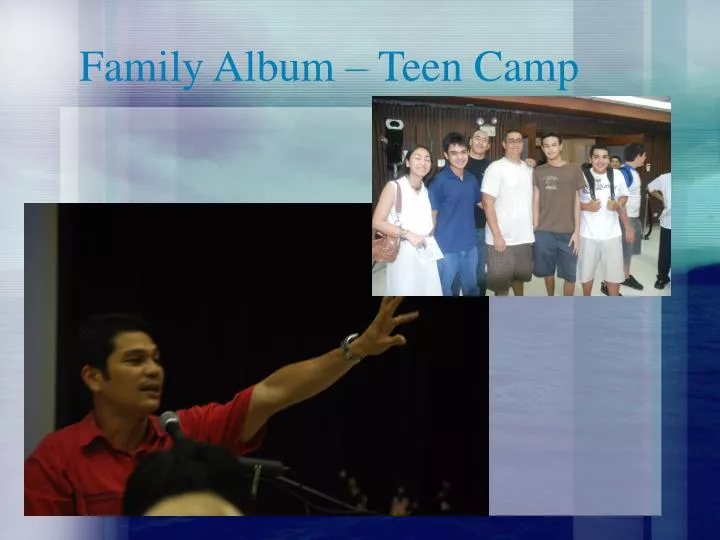 family album teen camp