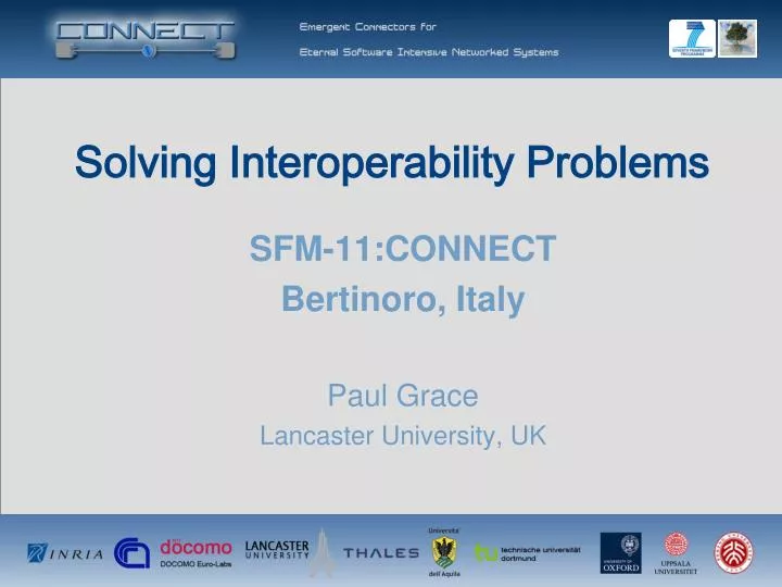solving interoperability problems