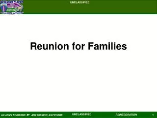Reunion for Families