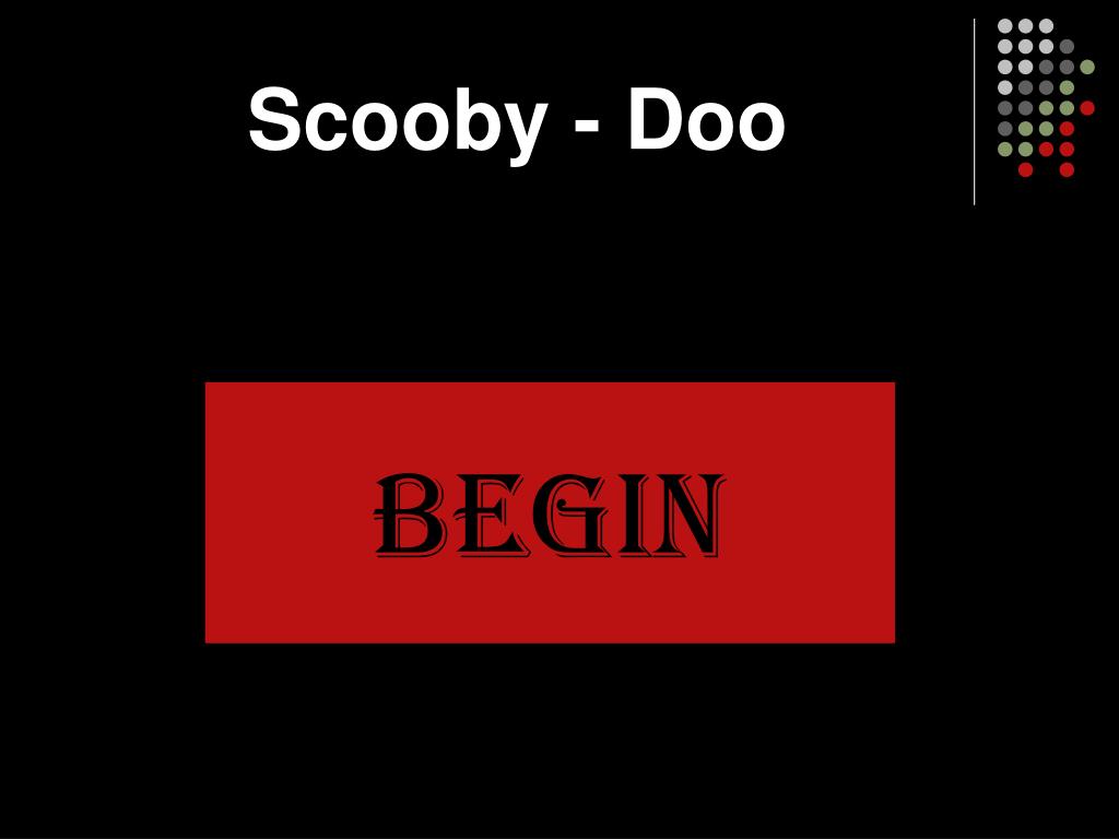 PPT Scooby Doo PowerPoint Presentation, free download ID1724505