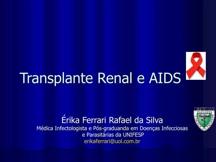 transplante renal e aids