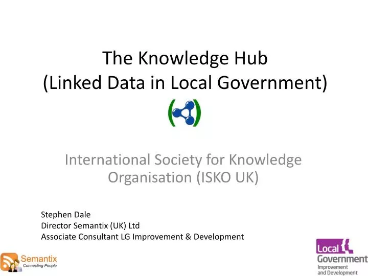 the knowledge hub linked data in local government