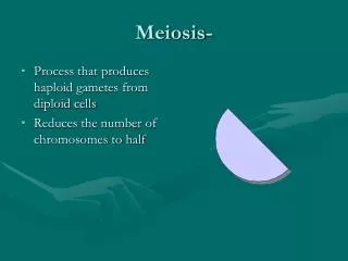 Meiosis-